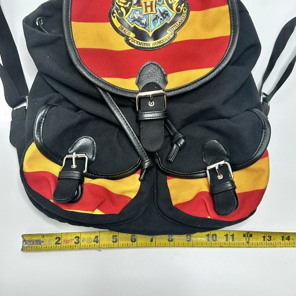 Harry Potter Bag Hogwarts Gryffindor Knapsack Backpack Shoulder Bioworld‎ FLAW
